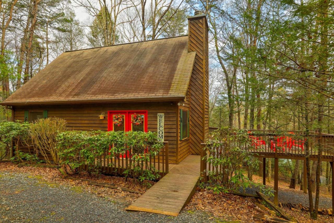 Vila Bear In The Woods Blue Ridge Exteriér fotografie